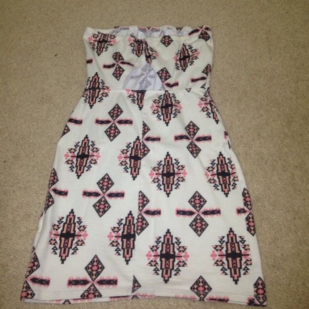 Bodycon Aztec Print Dress
